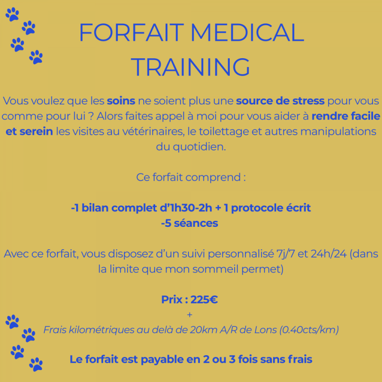 Forfait-medical-training-educateur-canin-lons-le-saunier